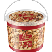 AL FAKHR Mixed Nuts Smoked Bucket (5KG*1PC)