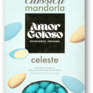 ESPOSITORE CONFETTI Almond Dragees Blue (500GR*6PC)