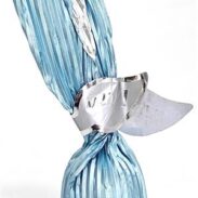 1028 Chocolate Ball Almond Plisse Blue (5KG)