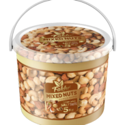AL FAKHR Mixed Nuts Salted Bucket (5KG*1PC)