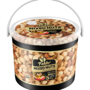 AL FAKHR Mixed Nuts Roasted Spicy Bucket (5KG*1PC)