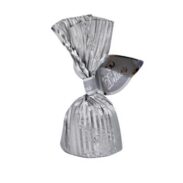 1033 Chocolate Ball Hazelnut Plisse Silver (5KG)