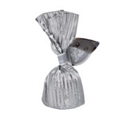 1033 Chocolate Ball Hazelnut Plisse Silver (2KG)