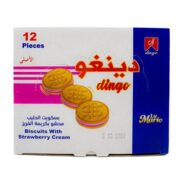 DINGO Cookies With Strawberry Cream (12st*12PC)