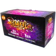 KIMO Charcoal Cubes Premium (27Mm) (1KG*20PC)