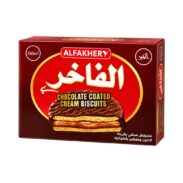 AL FAKHR Cream Biscuits Chocolate Coated (12x30GR*12PC)